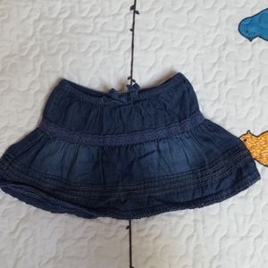 Denim skirt